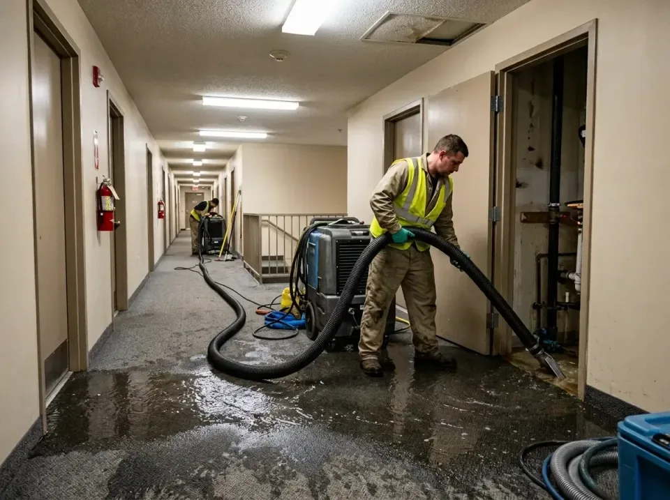 multi-unit-apartment-hallway-f-005 — frequently asked questions, Emergency Burst Pipe Water Extraction & Removal in Ionia, MI